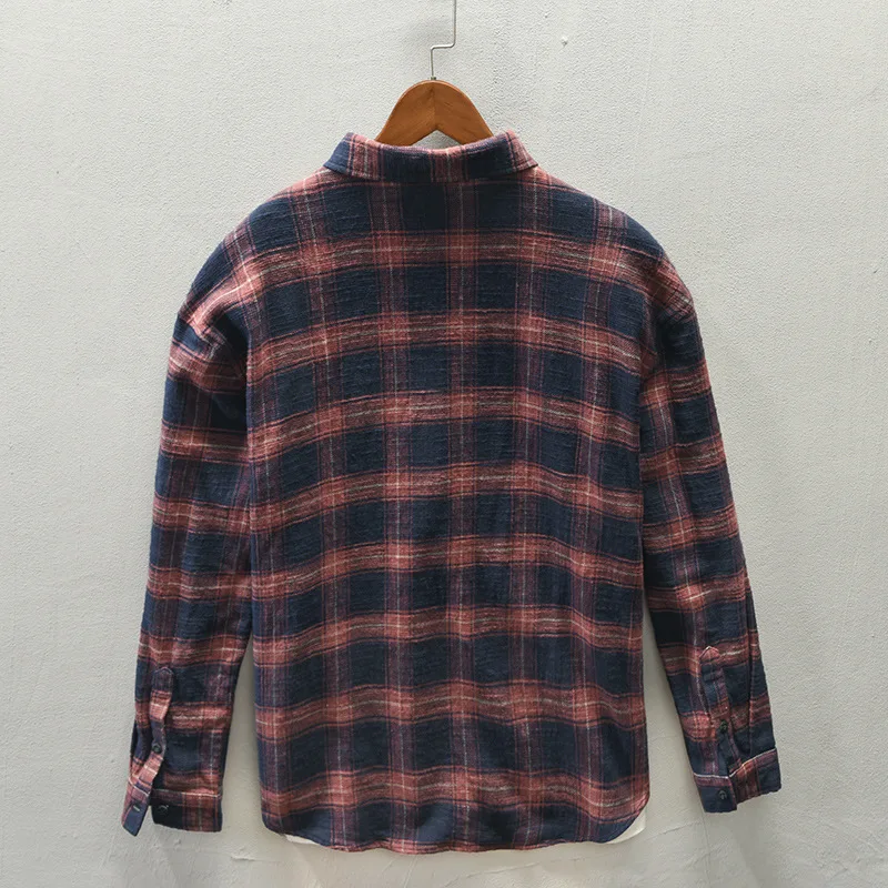 MÙA THU ĐÔNG Mới Nam Cotton Ng - đánh giá và giá Flannel Shirt Lined
