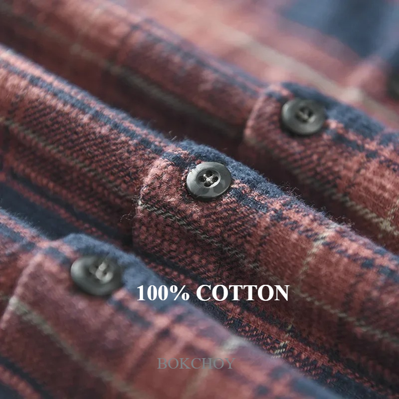 MÙA THU ĐÔNG Mới Nam Cotton Ng - đánh giá và giá Flannel Shirt Lined