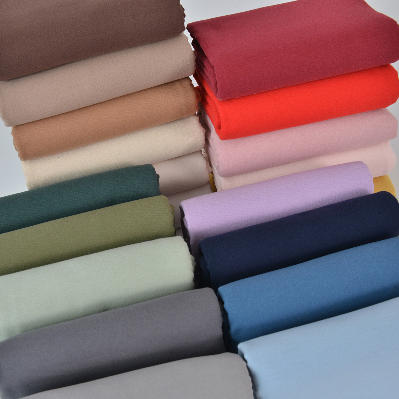 Half Meter Solid color Baby's  - đánh giá và giá Flannel Shirt Lined